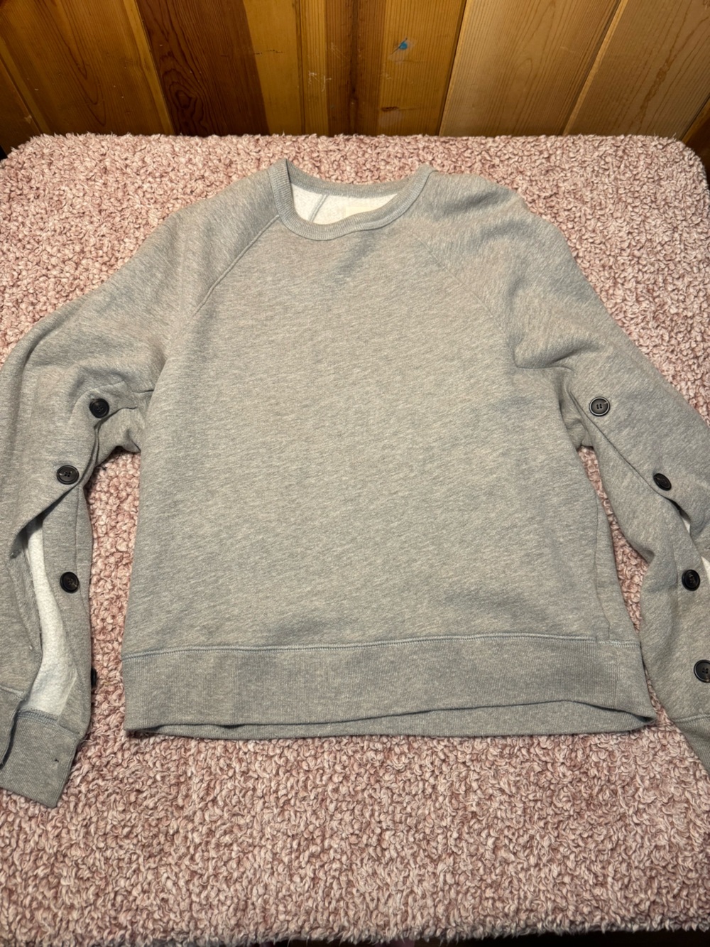 Citizens of Humanity Gray Fleece Sweatshirt Size S